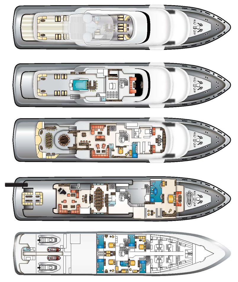 azzam yacht deck plans